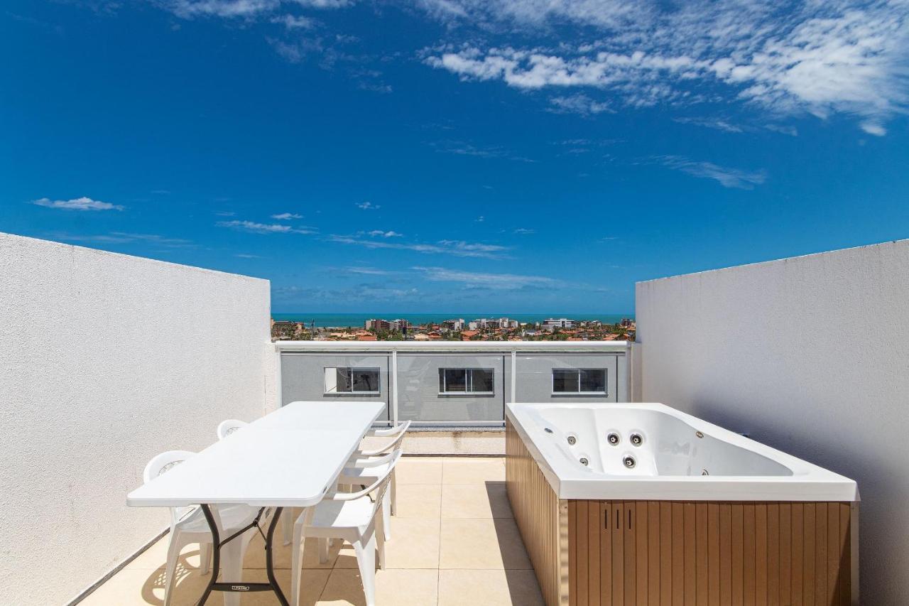 Casa com Jacuzzi e vista privilegiada em Porto das Dunas por Carpediem Aquiraz Exterior foto